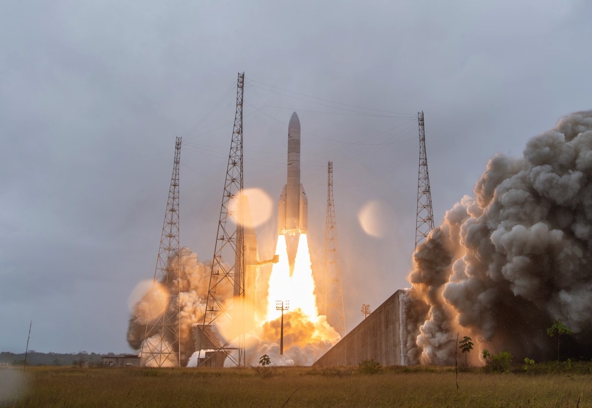 Ariane 6 liftoff